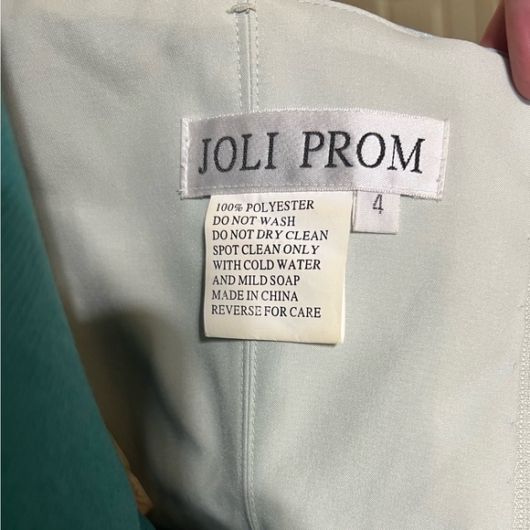 Joli Prom Strapless Beaded Prom Dress - Picture 5 of 6